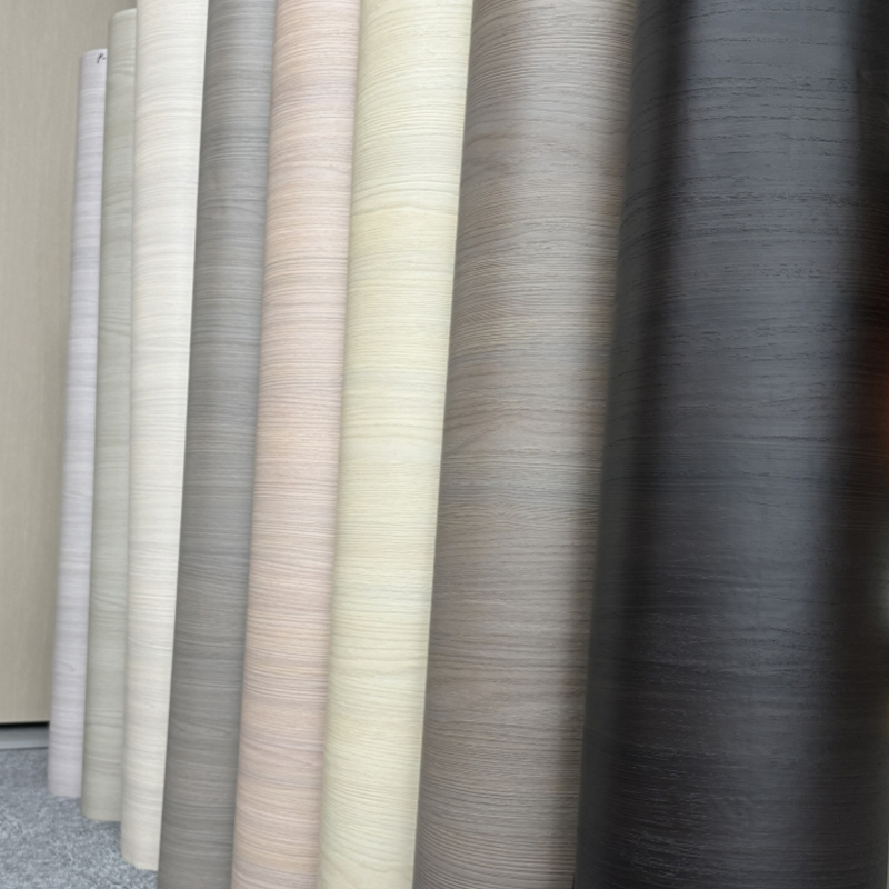 Wood Grain Anti-Rape PVC Dekorativ Film