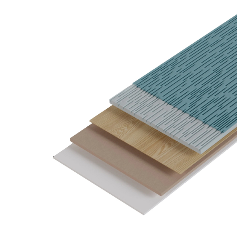 Wood Grain Anti-Rape PP Dekorativ Film