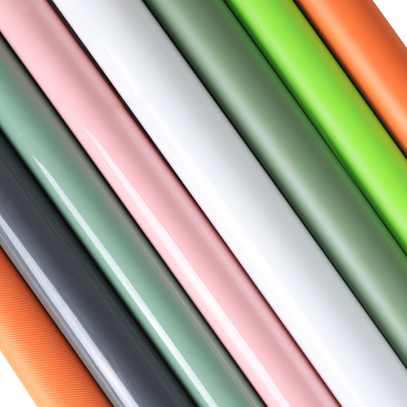 Ensfarget PVC dekorativ film